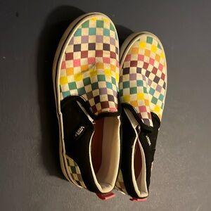 Vans Rainbow Kids Size 4